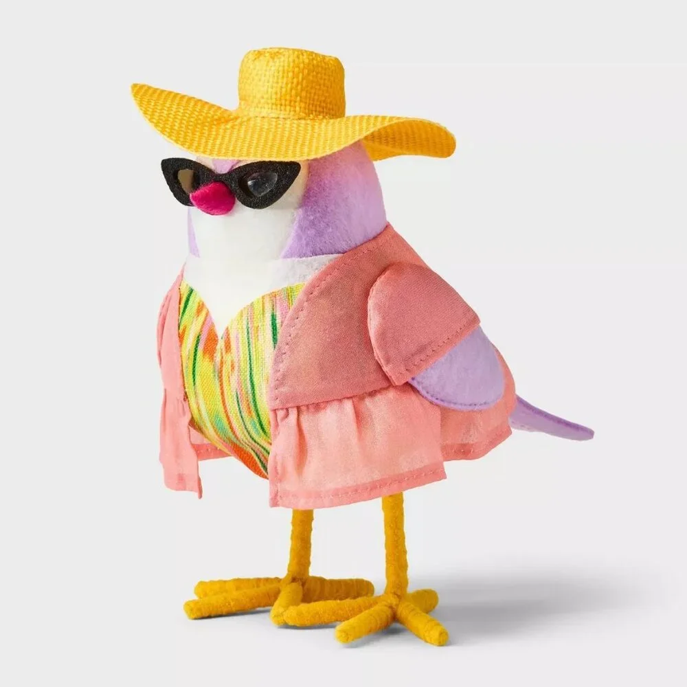 Target Pride Beach Fabric Bird - Featherly Friends 2024 WITH FOOT TAG